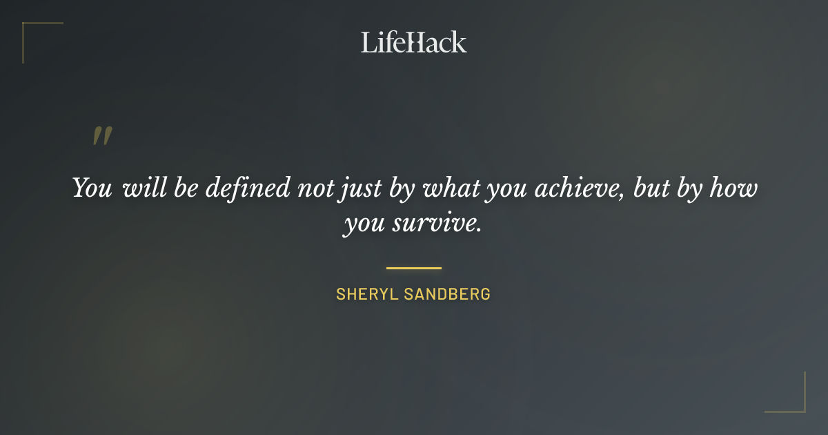 Quote by Sheryl Sandberg