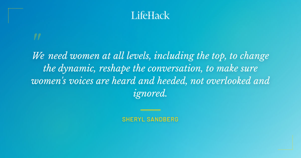 Quote by Sheryl Sandberg