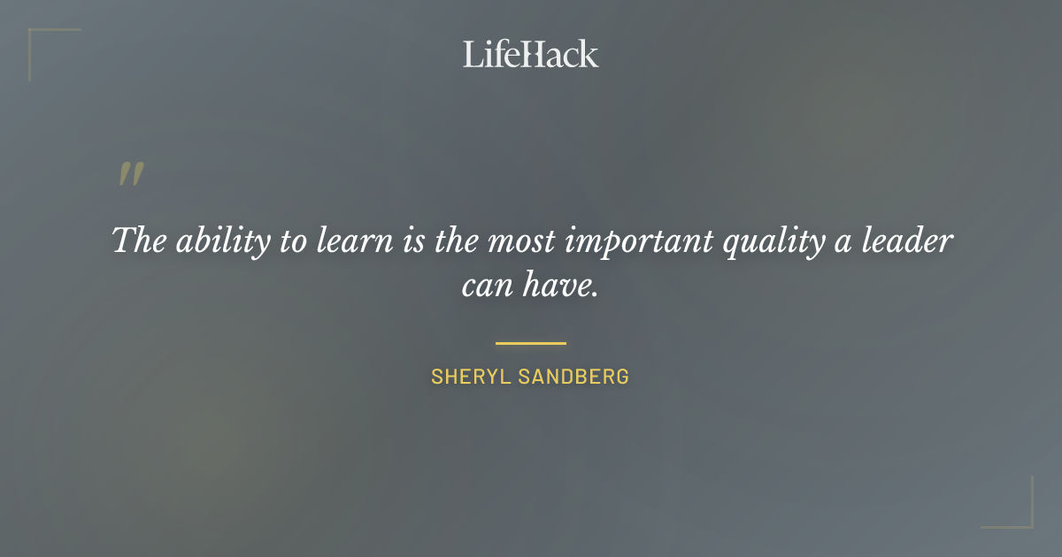Quote by Sheryl Sandberg
