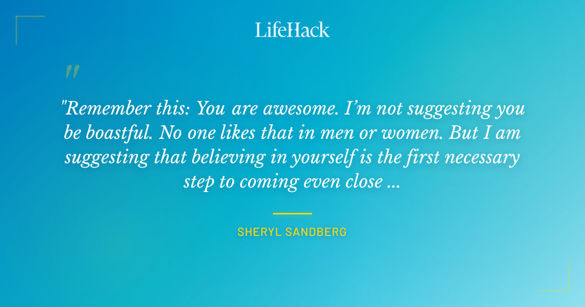 Quote by Sheryl Sandberg