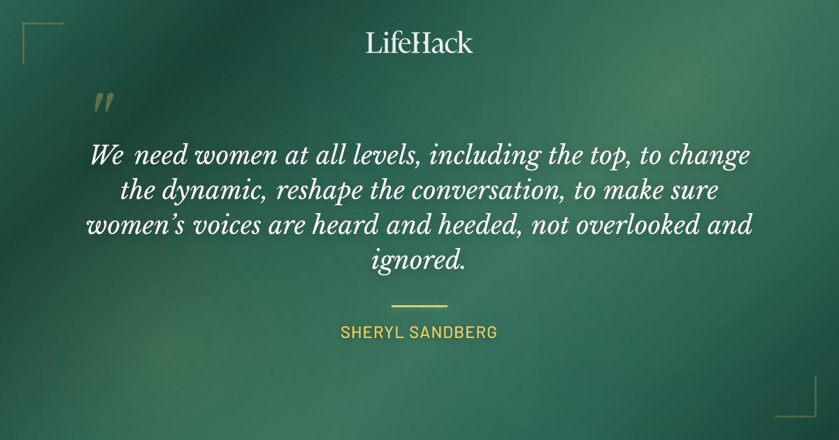 Quote by Sheryl Sandberg