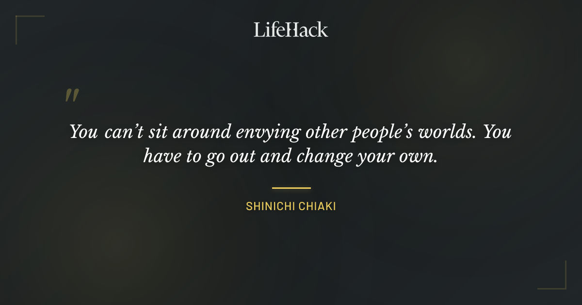 Quote by Shinichi Chiaki