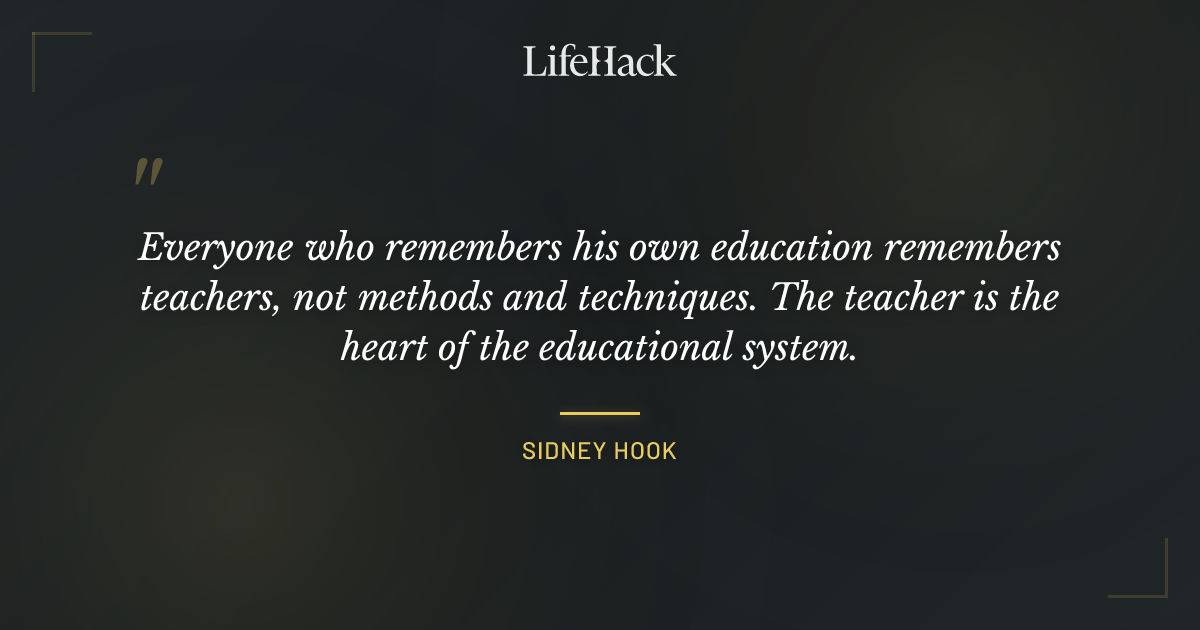 Quote by Sidney Hook
