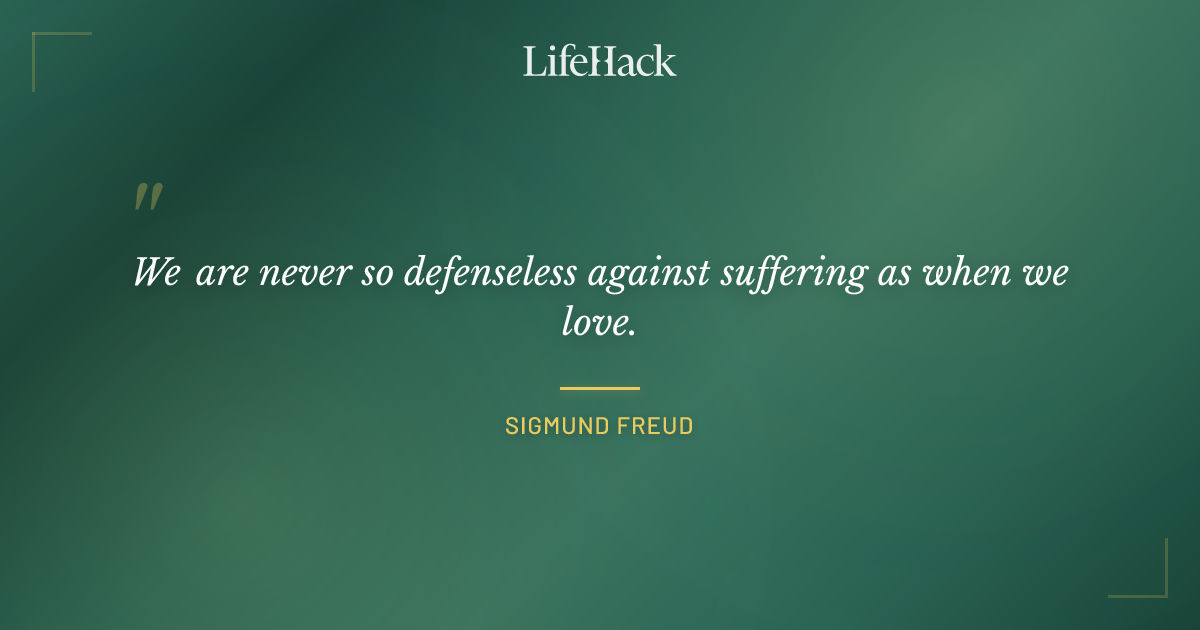 Quote by Sigmund Freud
