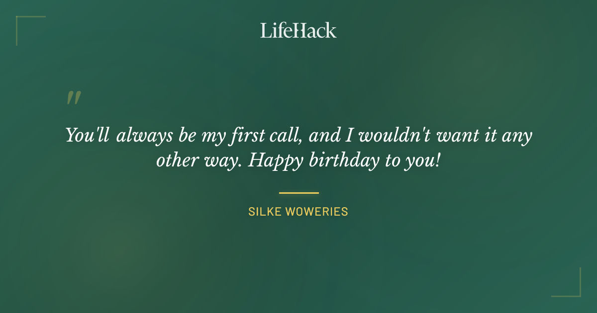 Quote by Silke Woweries