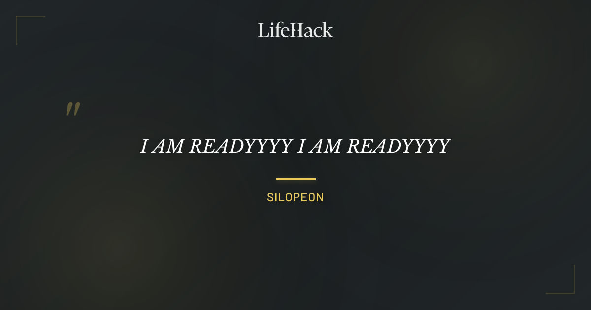 Quote by SiloPeon