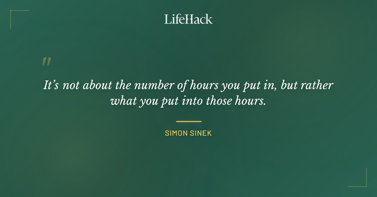Quote by Simon Sinek
