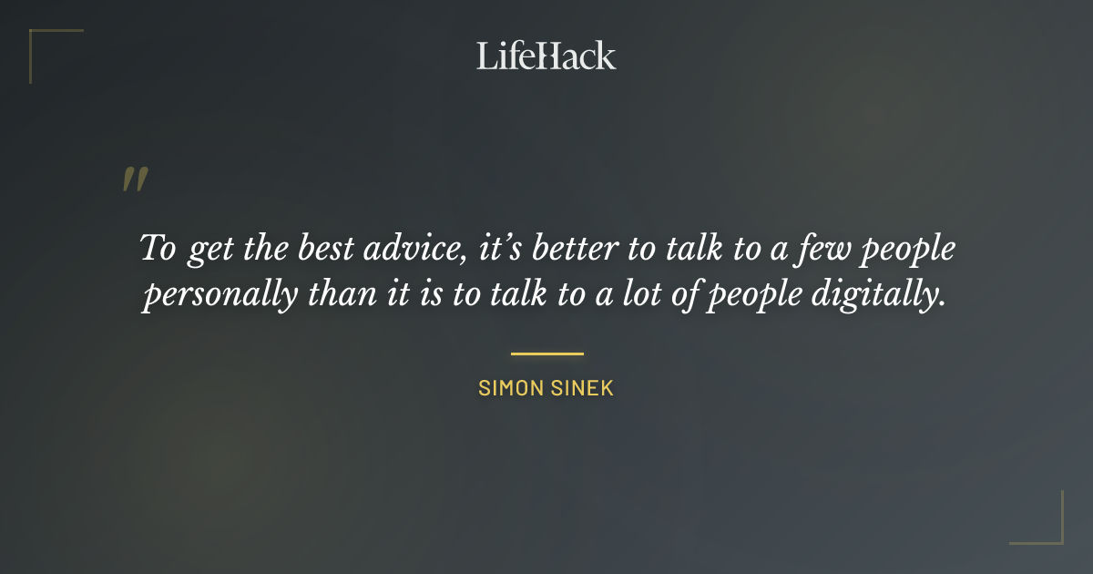 Quote by Simon Sinek