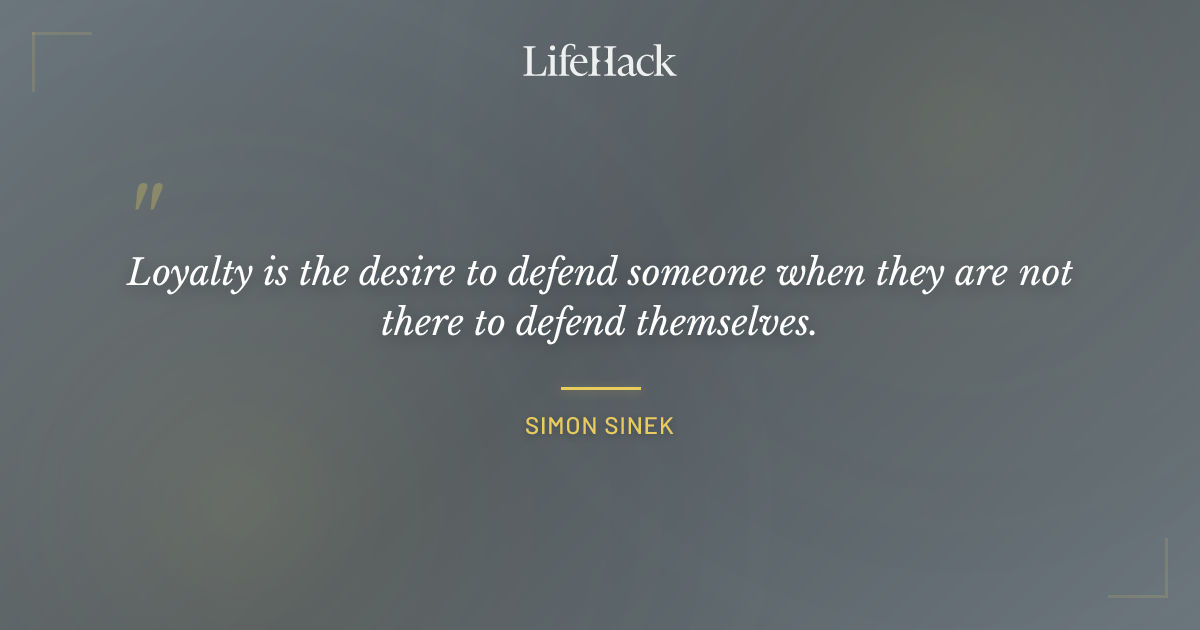 Quote by Simon Sinek