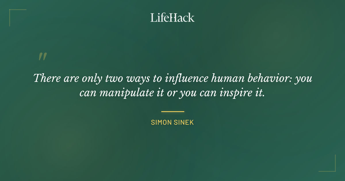 Quote by Simon Sinek