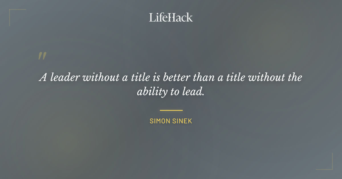 Quote by Simon Sinek