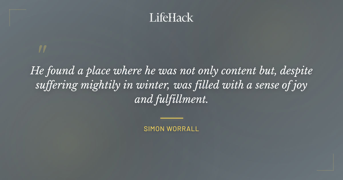 Quote by Simon Worrall