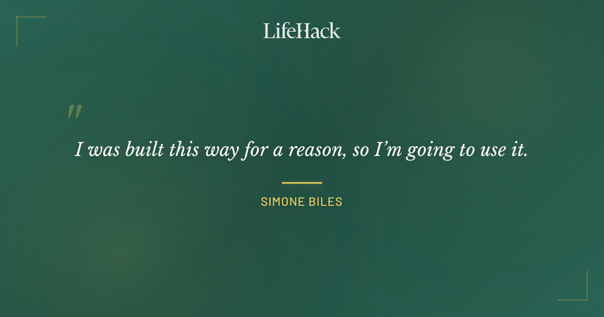 Quote by Simone Biles