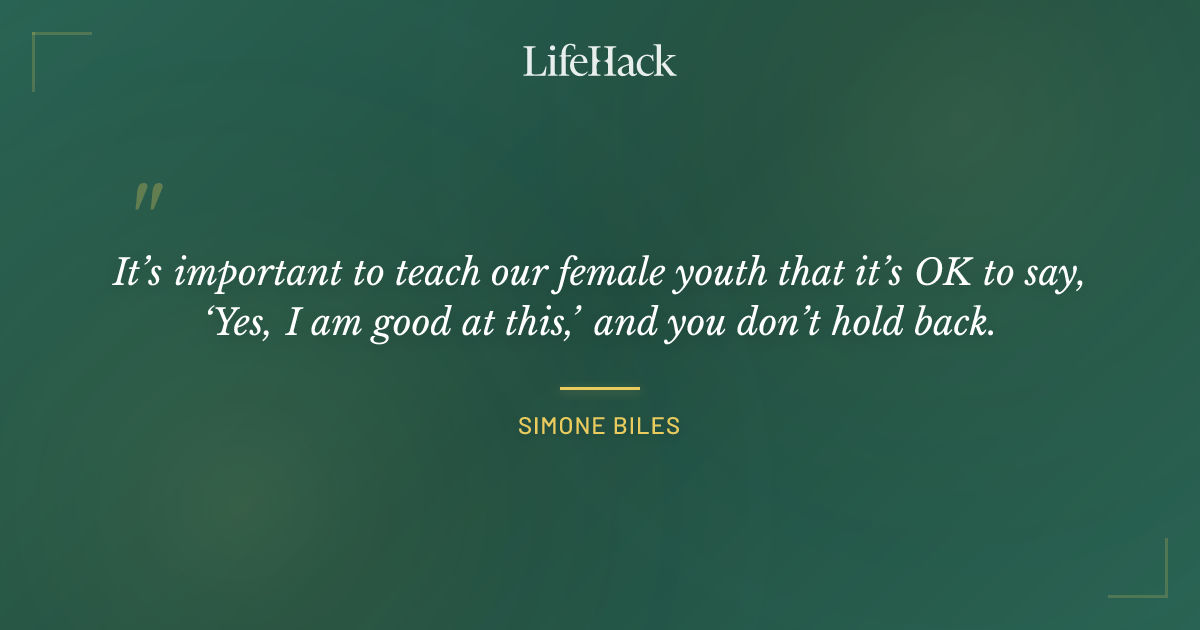 Quote by Simone Biles