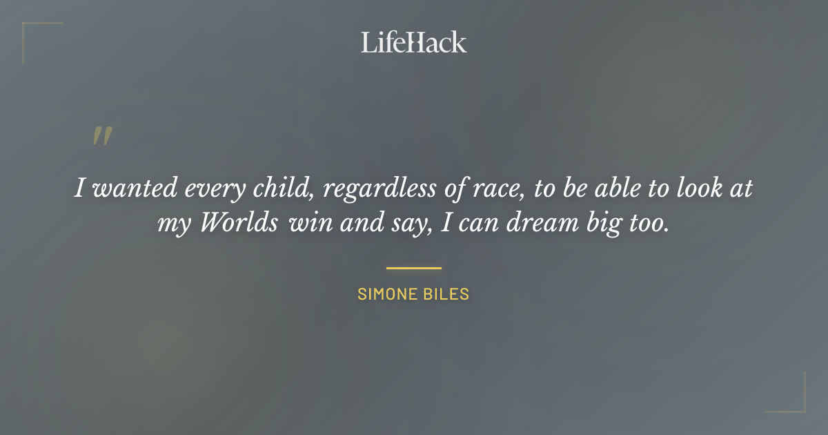 Quote by Simone Biles