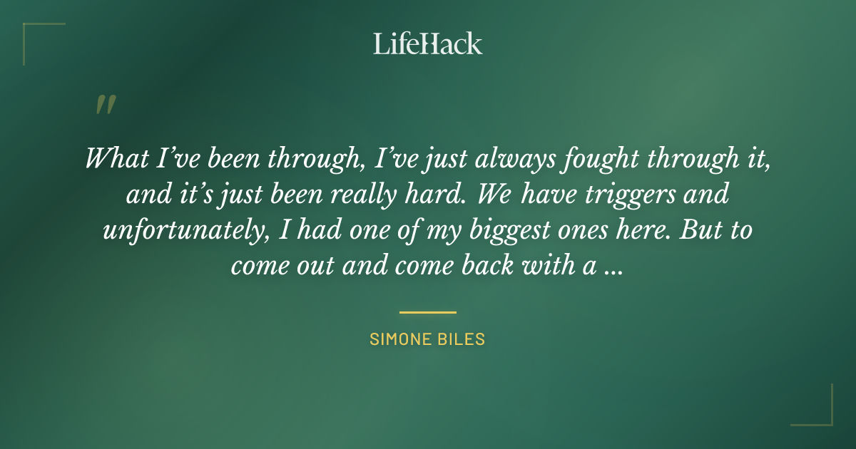 Quote by Simone Biles