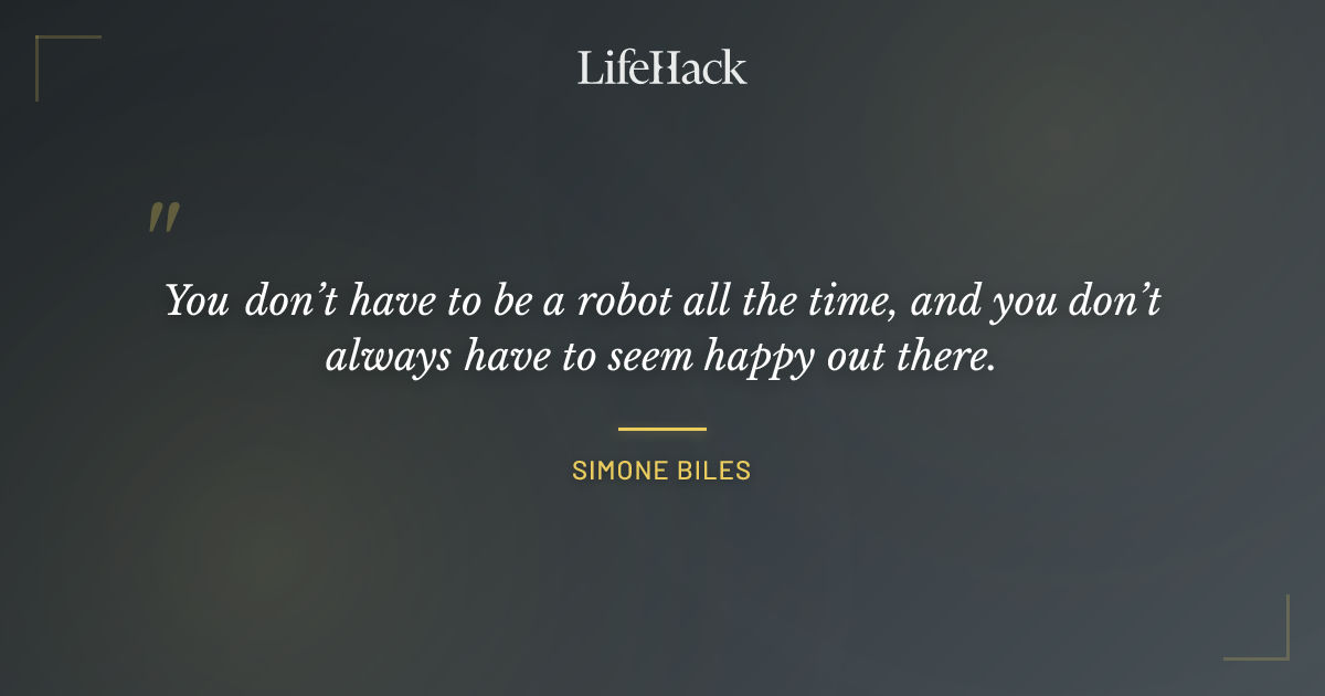 Quote by Simone Biles