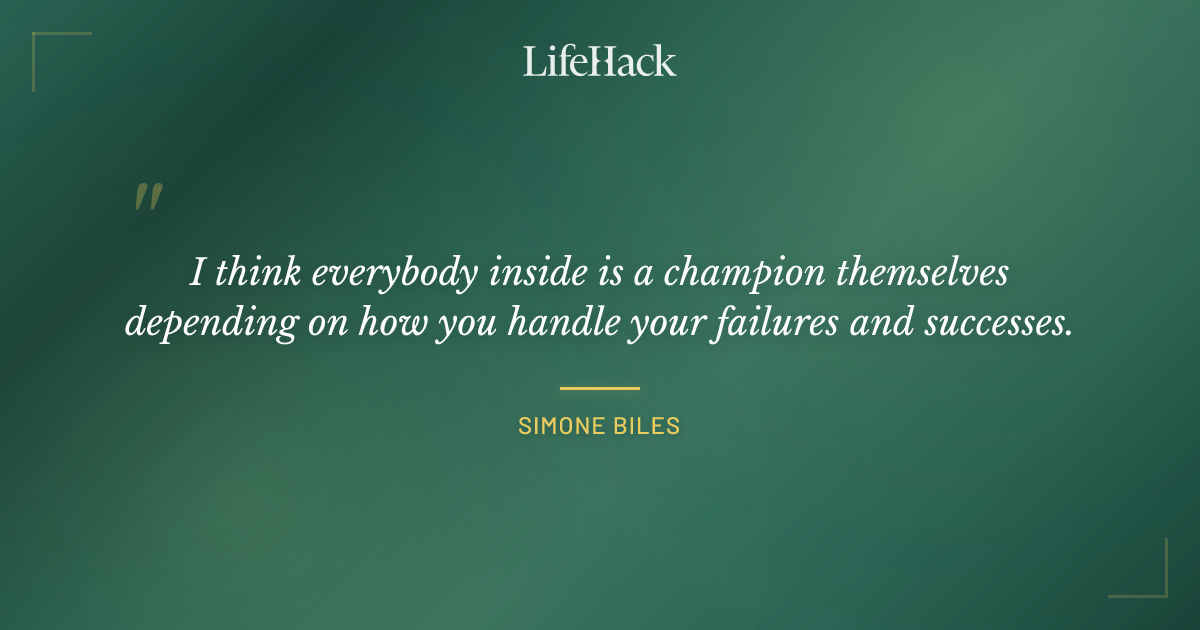 Quote by Simone Biles