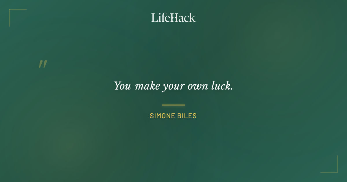 Quote by Simone Biles