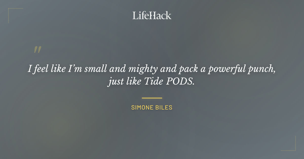 Quote by Simone Biles