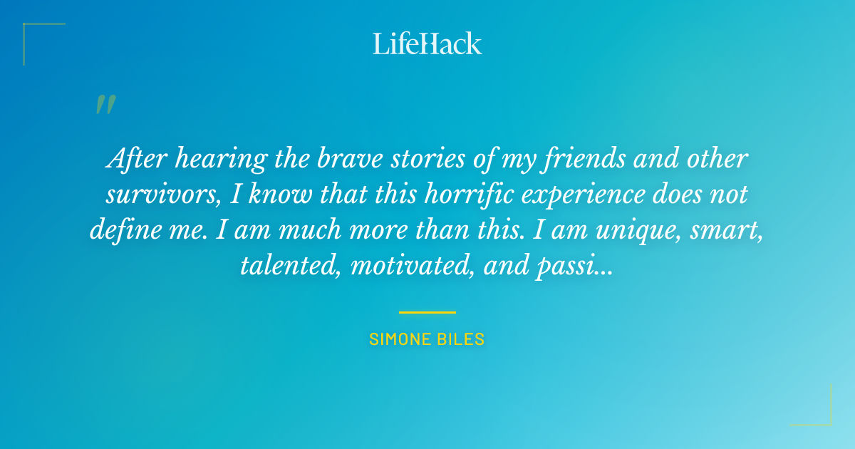 Quote by Simone Biles