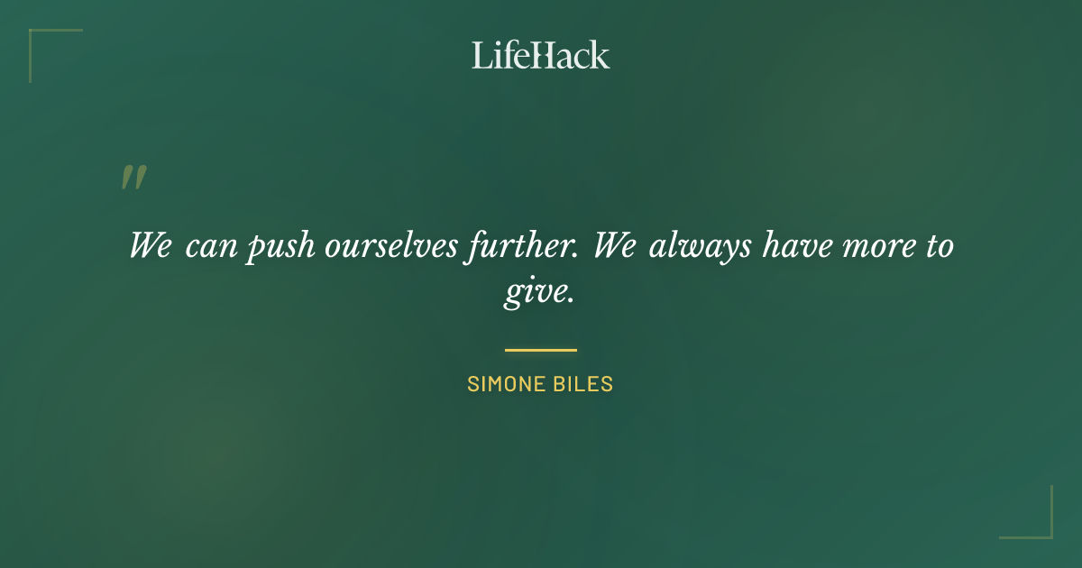 Quote by Simone Biles