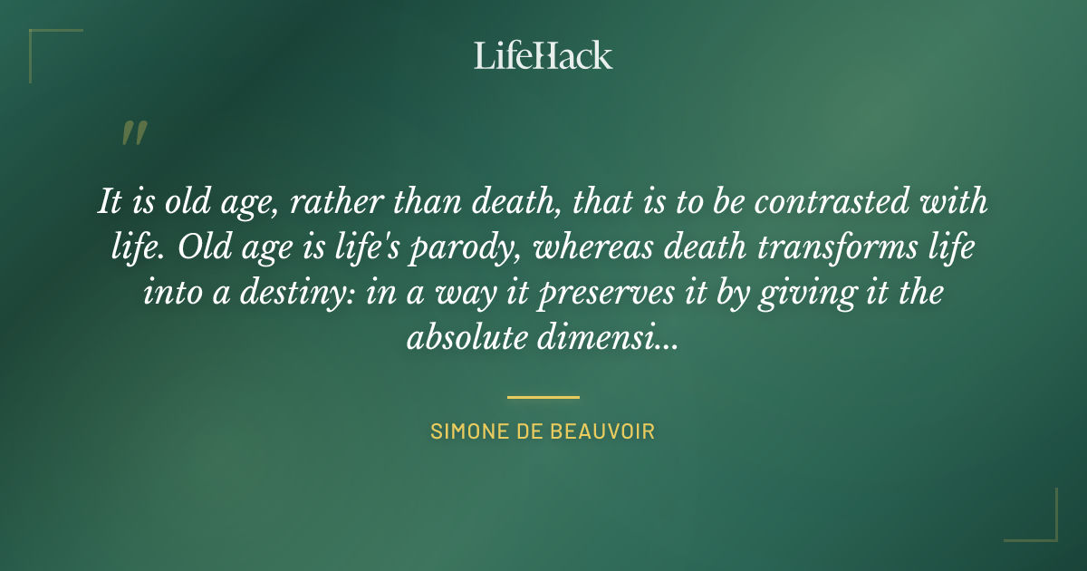 Quote by Simone de Beauvoir