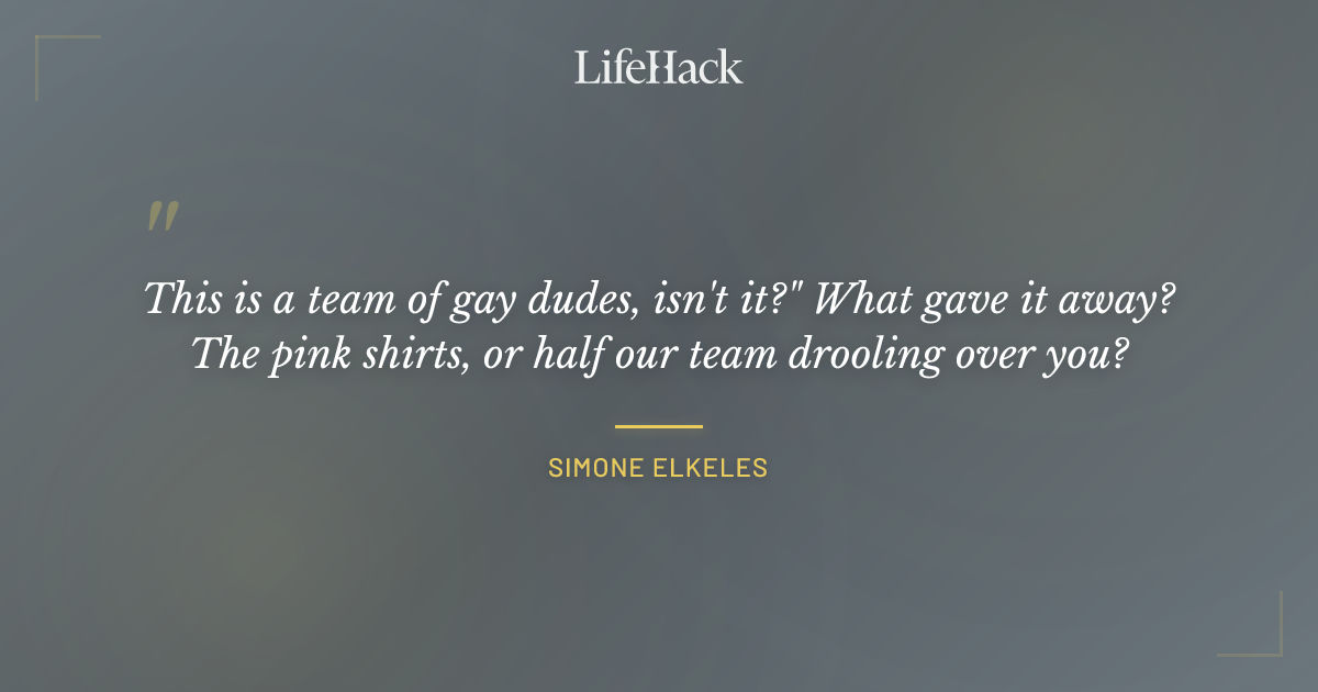 Quote by Simone Elkeles