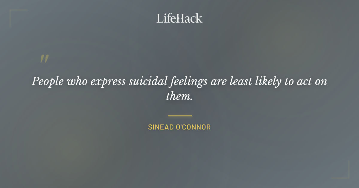 Quote by Sinead O'Connor
