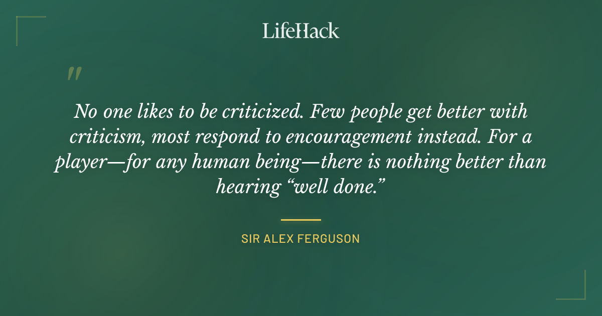 Quote by Sir Alex Ferguson