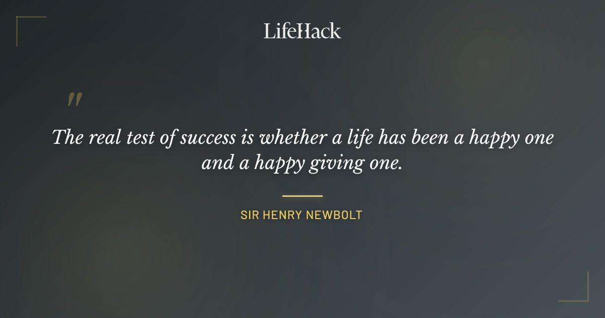 Quote by Sir Henry Newbolt