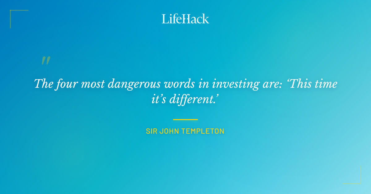 Quote by Sir John Templeton
