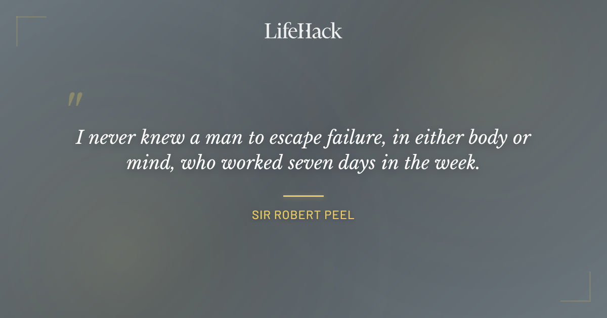 Quote by Sir Robert Peel