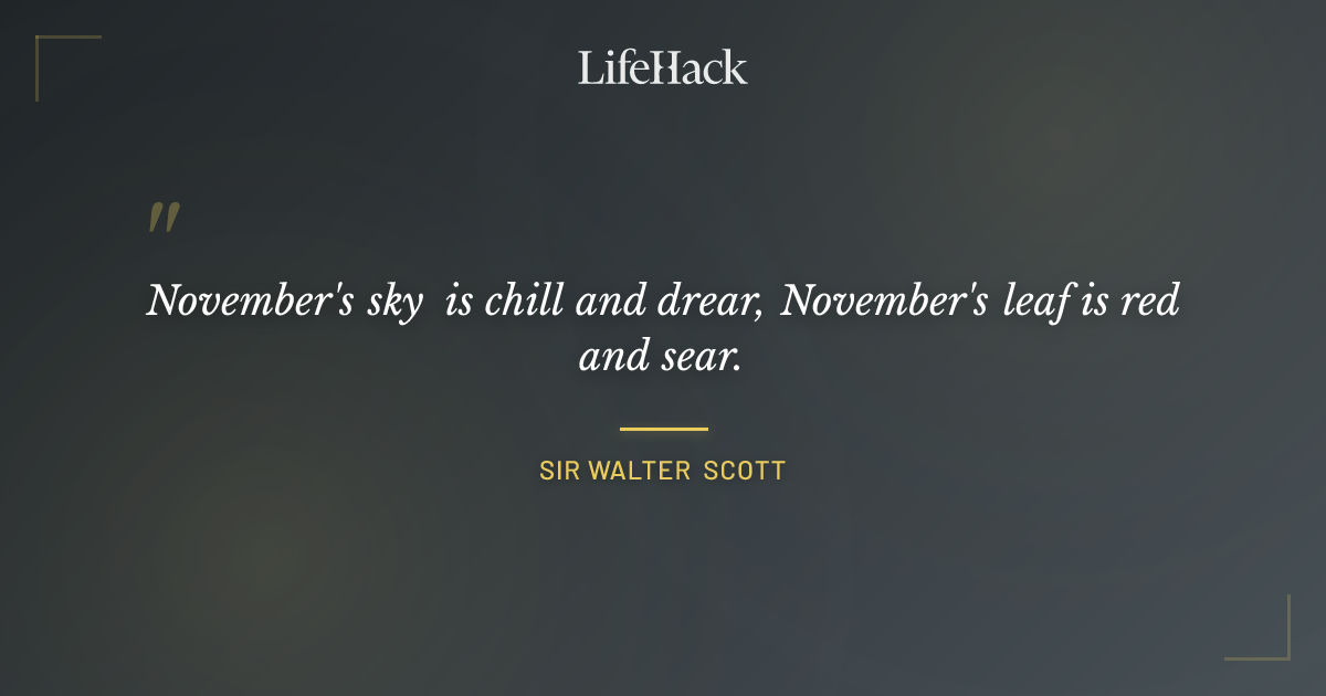 Quote by Sir Walter Scott