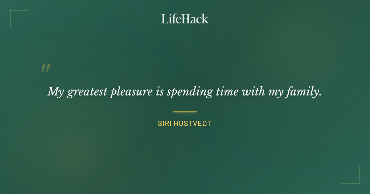 Quote by Siri Hustvedt
