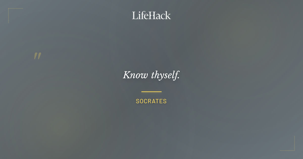 Quote by Socrates