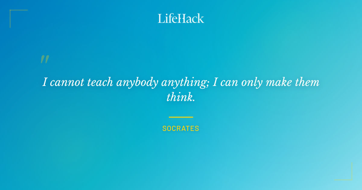 Quote by Socrates