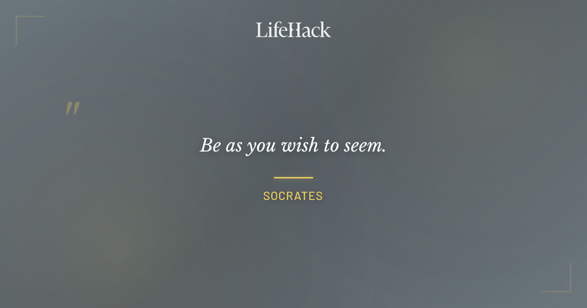 Quote by Socrates