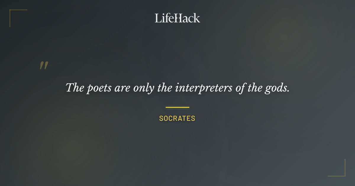 Quote by Socrates