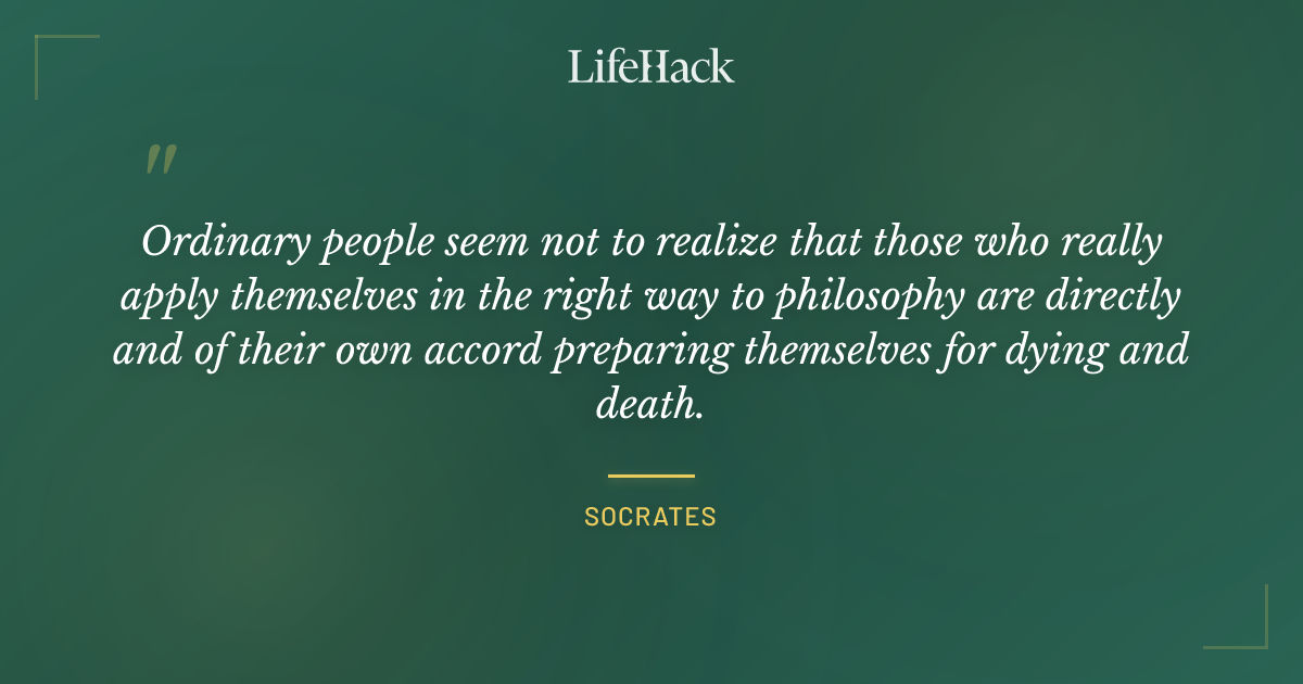 Quote by Socrates