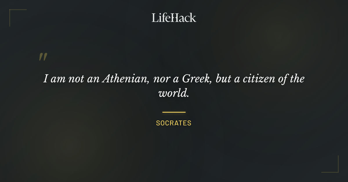 Quote by Socrates