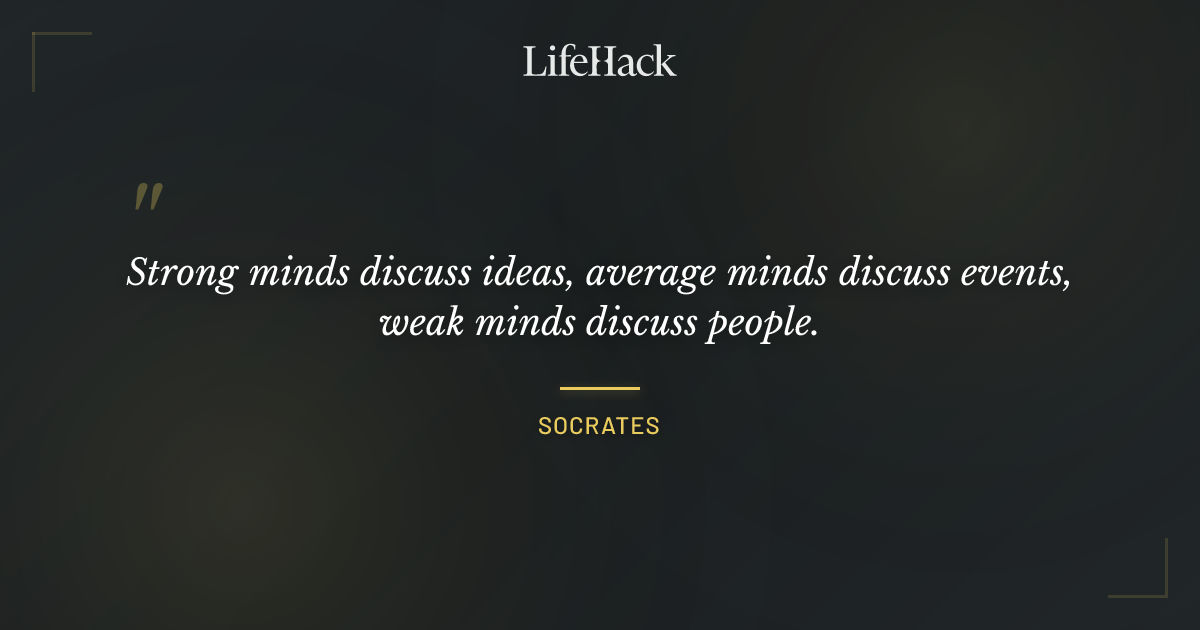 Quote by Socrates