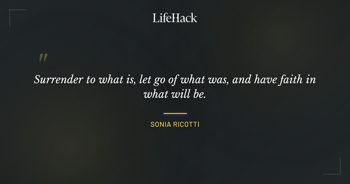 Quote by Sonia Ricotti