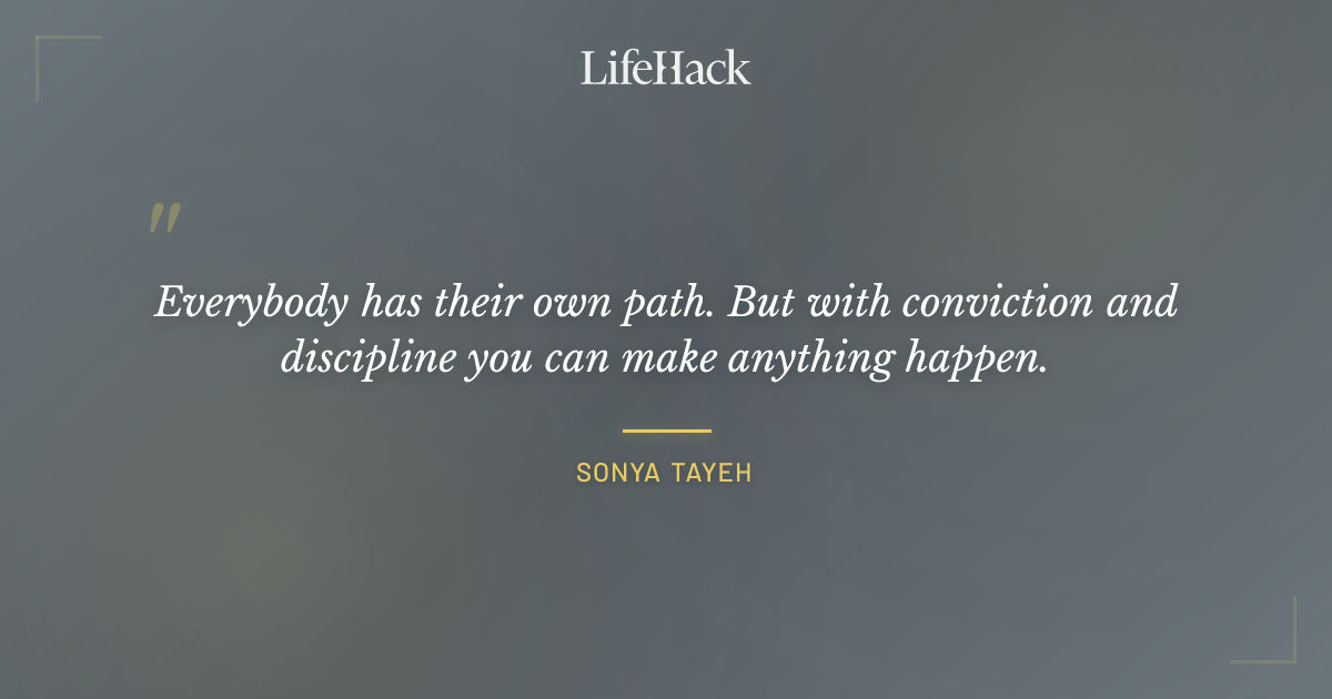 Quote by Sonya Tayeh