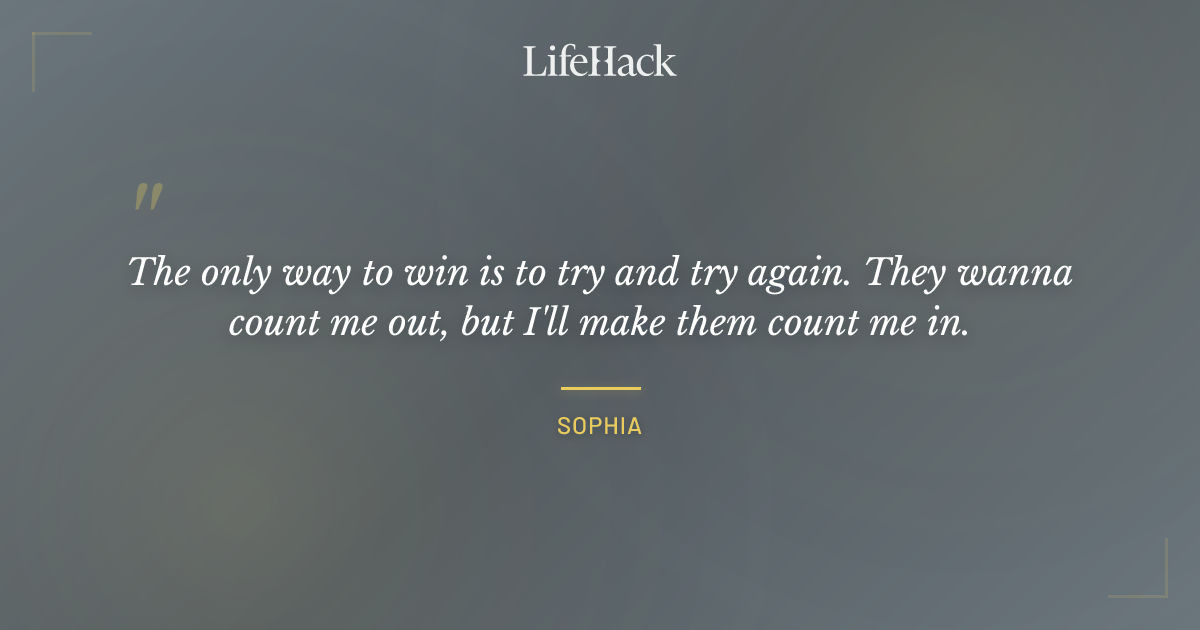 Quote by Sophia