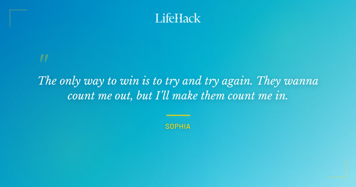 Quote by Sophia