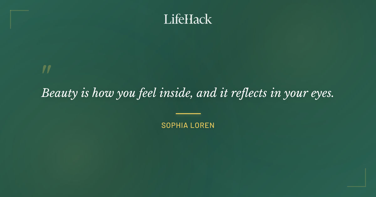 Quote by Sophia Loren