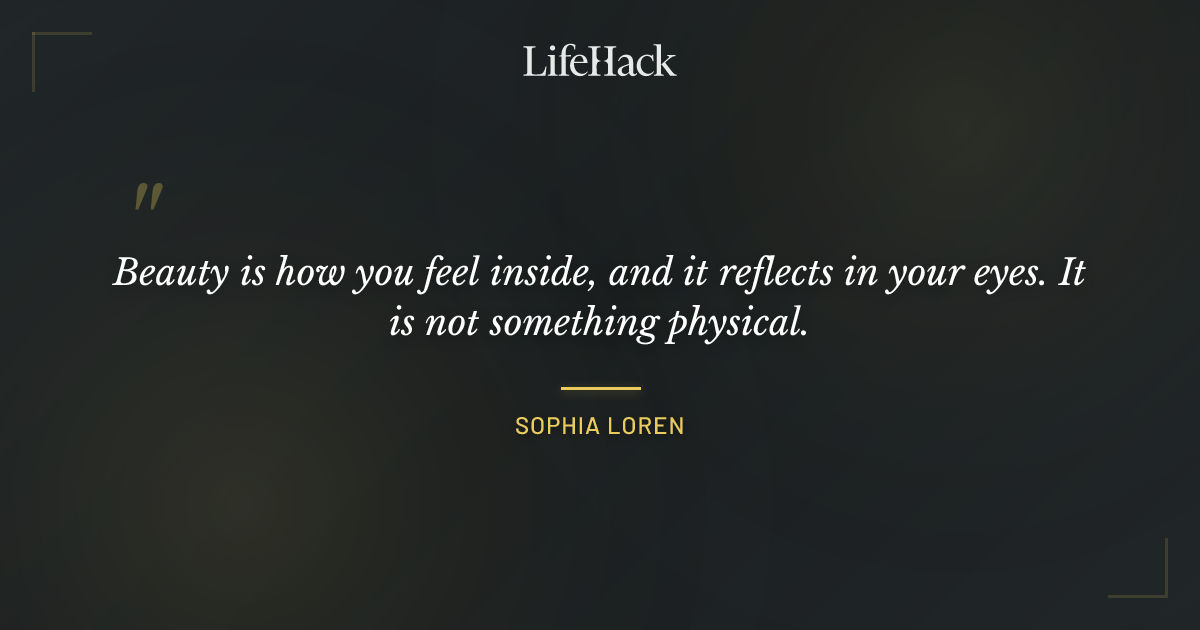 Quote by Sophia Loren
