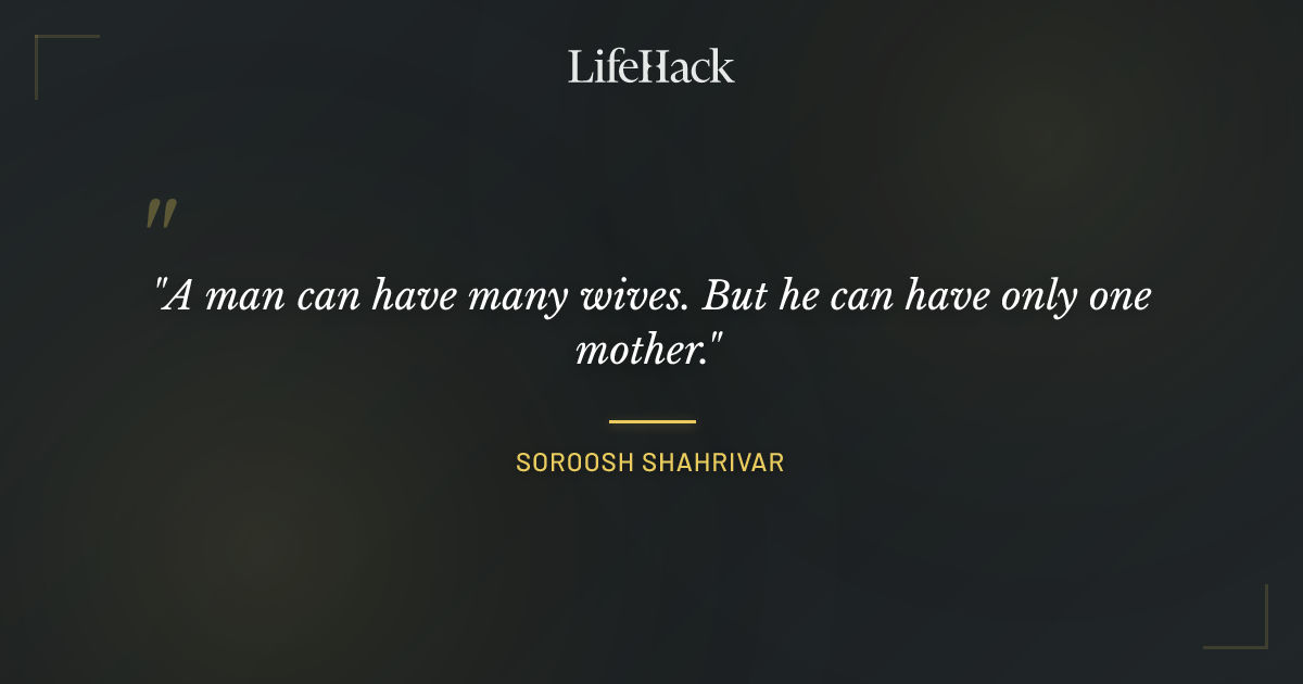 Quote by Soroosh Shahrivar