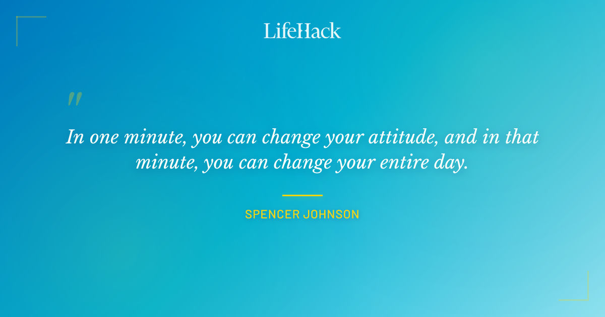 Quote by Spencer Johnson